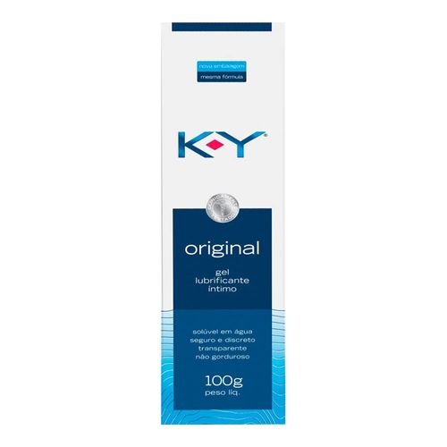 Gel Lubrificante Íntimo KY Original 100g Gel Lubrificante Íntimo KY Original 100g