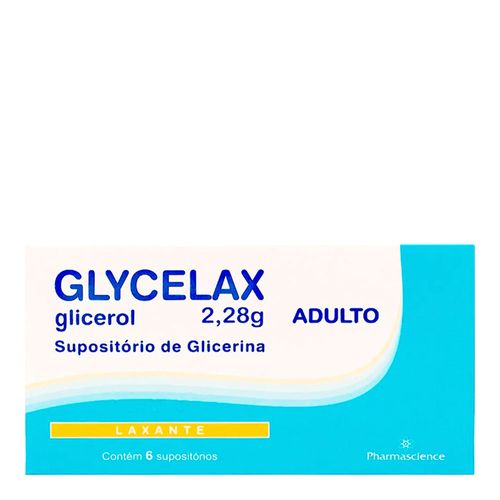 Glycelax Supositório Adulto C/6 Glycelax Supositório Adulto C/6