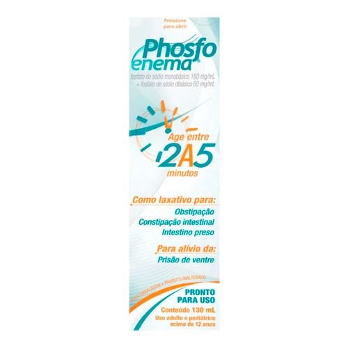 Laxante Phosfoenema 160Mg/Ml + 60Mg/Ml 130Ml