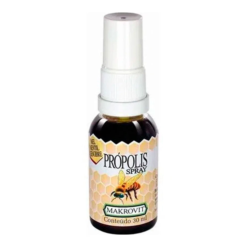 PROPOLIS SPRAY MEL,MENTA E GENGIBRE 30ML