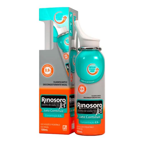 Rinosoro Jet 0,9% Spray Nasal 100ml Rinosoro Jet 0,9% Spray Nasal 100ml