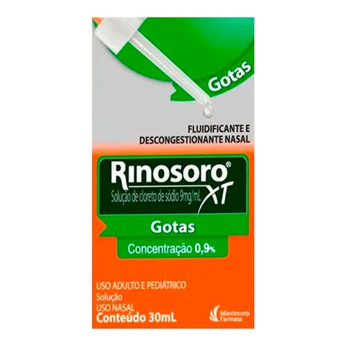 Rinosoro XT 0,9% Gotas 30ml Rinosoro XT 0,9% Gotas 30ml