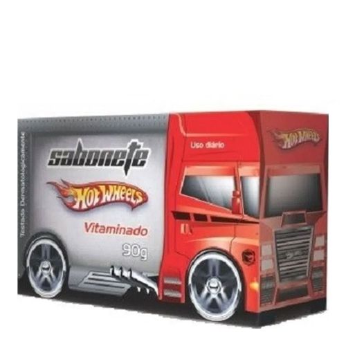 Sabonete Infantil Hot Wheels 90g Sabonete Infantil Hot Wheels 90g