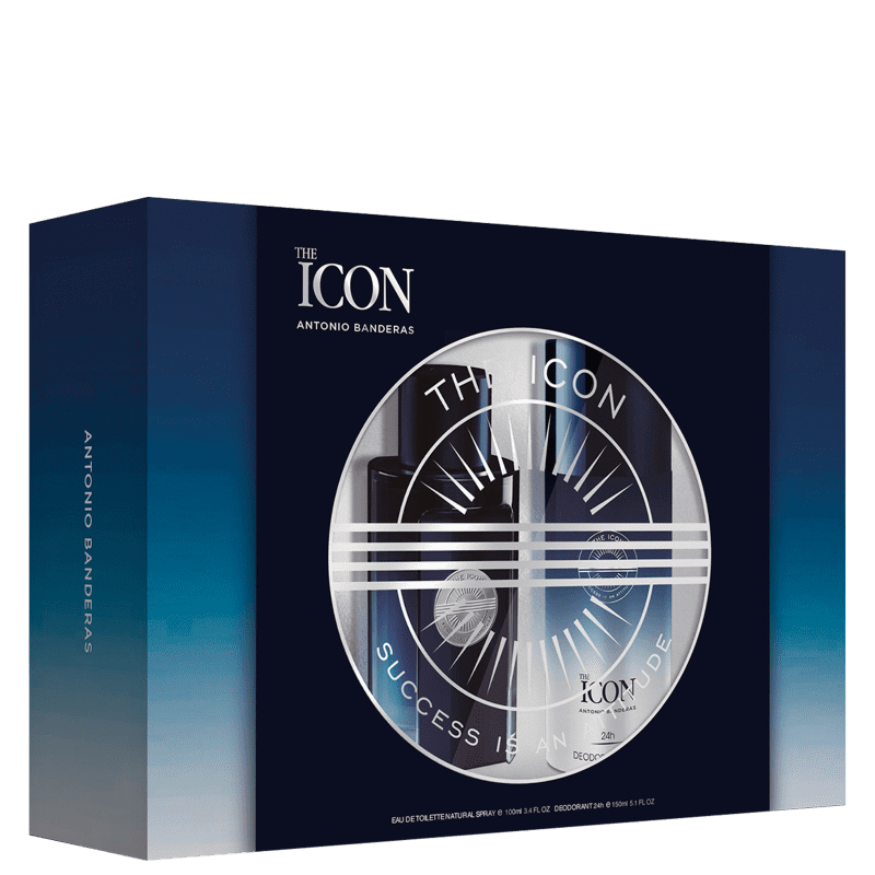 Antonio Banderas The Icon Kit – Perfume Masculino 100ml + Desodorante Corporal 150ml