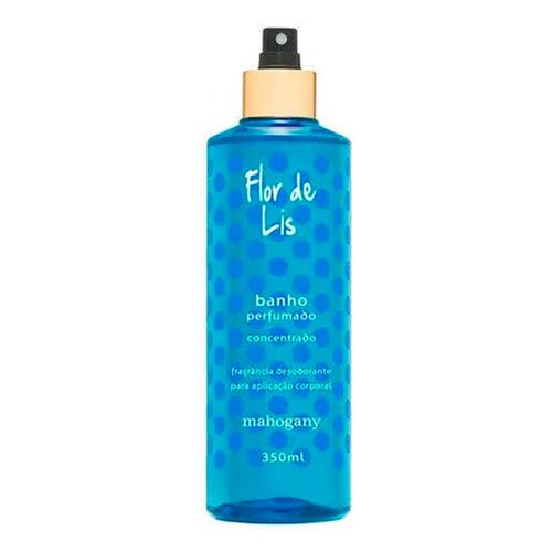 Banho Perfumado Flor de Lis Mahogany 350ml Banho Perfumado Flor de Lis Mahogany 350ml