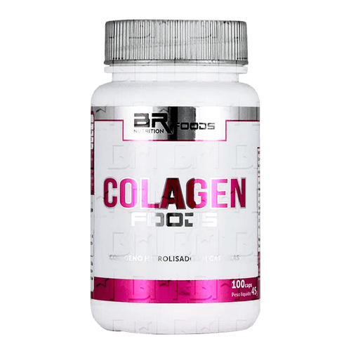 Colágeno Foods 100 cápsulas - BR Foods Colágeno Foods 100 cápsulas - BR Foods