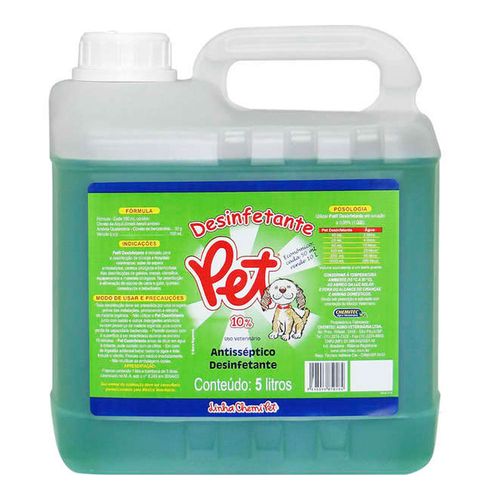 Desinfetante Pet Chemitec 10% - 5 litros Desinfetante Pet Chemitec 10% - 5 litros