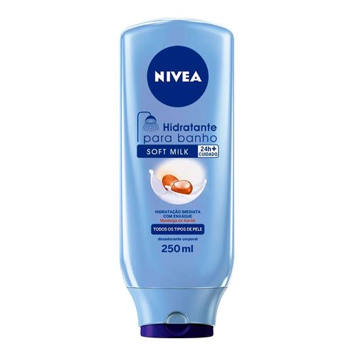 Desodorante Nivea Body Banho Soft Milk - 250ml