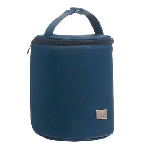 Porta Mamadeira para bebe Laço Marinho - Hey Baby Porta Mamadeira para bebe Laço Marinho - Hey Baby