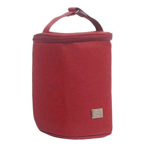 Porta Mamadeira para bebe Laço Vermelho - Hey Baby Porta Mamadeira para bebe Laço Vermelho - Hey Baby