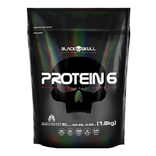 Protein 6 4lbs - Black Skull Protein 6 4lbs - Black Skull
