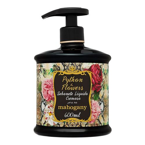 Sabonete Líquido Python & Flowers Mahogany 600ml Sabonete Líquido Python & Flowers Mahogany 600ml