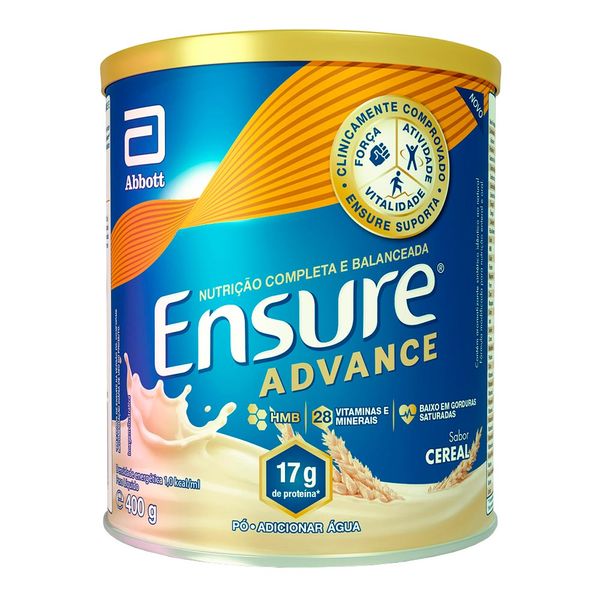 Complemento Alimentar Ensure Advance Cereal 400g