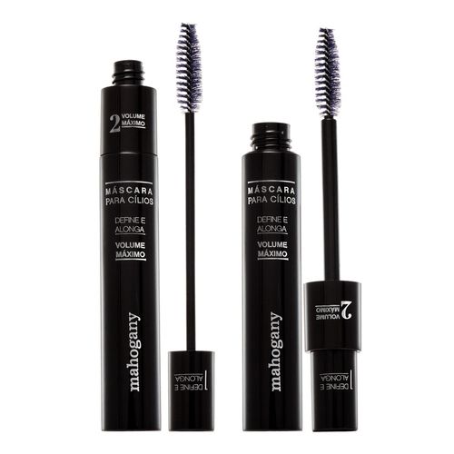 Mascara para Cílios Glam Makeup Mahogany 9g Mascara para Cílios Glam Makeup Mahogany 9g