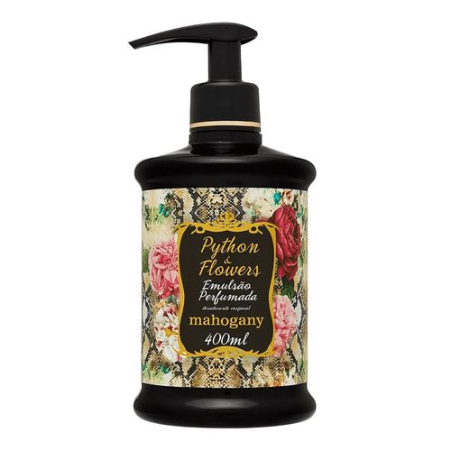 Hidratante Python & Flowers Mahogany 400ml Hidratante Python & Flowers Mahogany 400ml