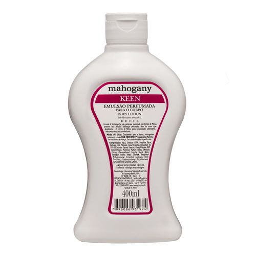 Hidratante Refil Keen Mahogany 400ml Hidratante Refil Keen Mahogany 400ml