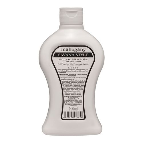 Hidratante Refil Savana Style Mahogany 400ml Hidratante Refil Savana Style Mahogany 400ml