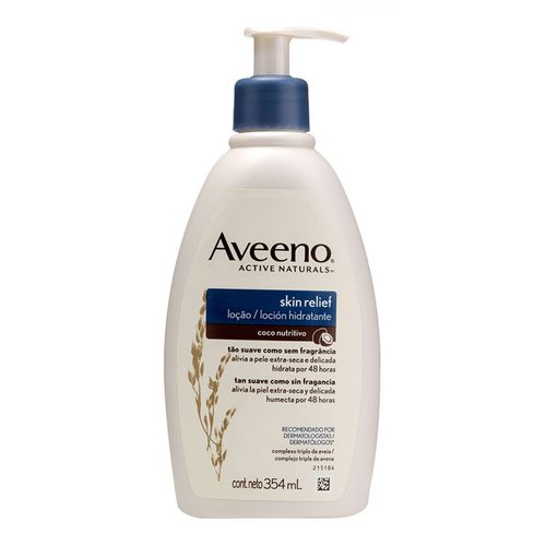Loção Hidratante Aveeno Skin Relief Coco Nutritivo 354ml