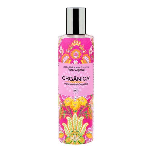 Loção Hidratante Corporal Orgânica Framboesa e Orquídea 250ml Loção Hidratante Corporal Orgânica Framboesa e Orquídea 250ml