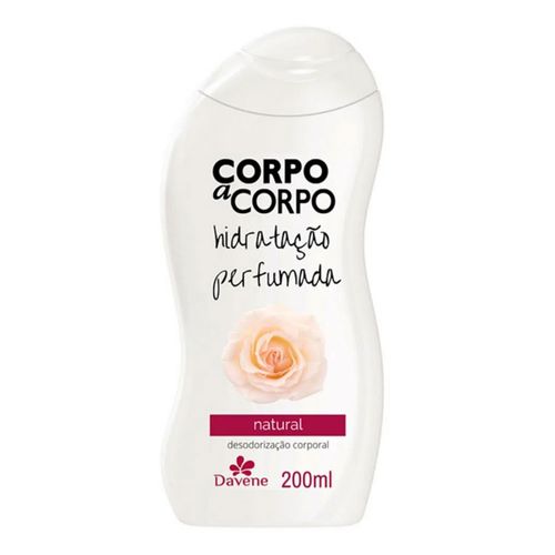Loção Hidratante Davene Corpo a Corpo Natural 200ml Loção Hidratante Davene Corpo a Corpo Natural 200ml