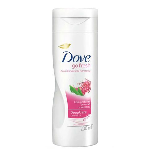 Loção Hidratante Dove Go Fresh Romã 200ml Loção Hidratante Dove Go Fresh Romã 200ml