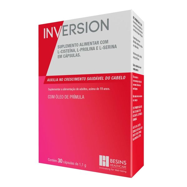 Suplemento Alimentar Inversion Com Óleo De Prímula 30 Cápsulas