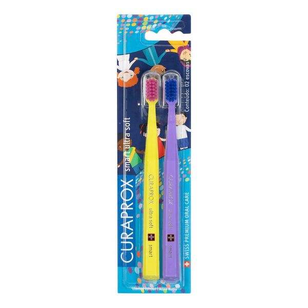 Escova Dental Curaprox Smart Ultra Soft 2 Unidades