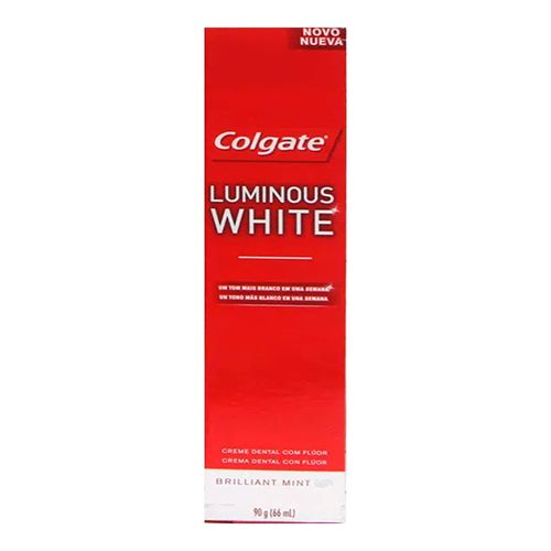 Creme Dental Colgate Luminous White 90g Creme Dental Colgate Luminous White 90g