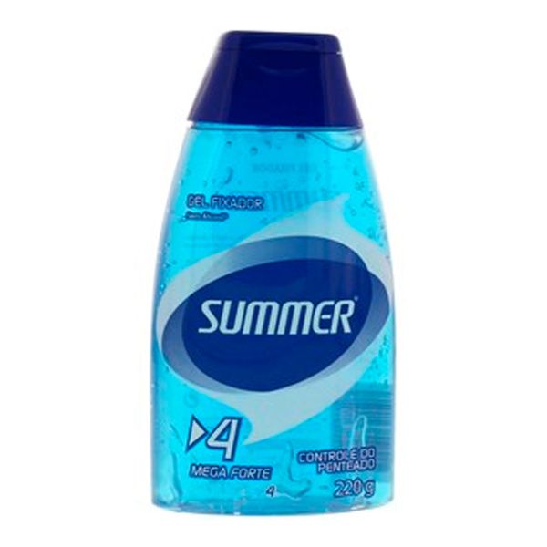 Gel Fixador Summer Capilar 4 Forte Fixação 220g