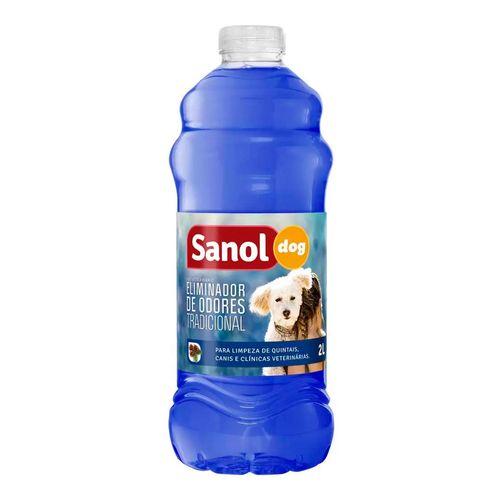 Eliminador de Odores Tradicional Azul Sanol - 2 litros