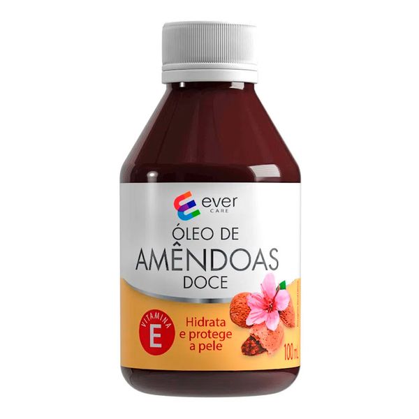Óleo De Amêndoas Ever Care 100ml Óleo De Amêndoas Ever Care Oficinal 100ml