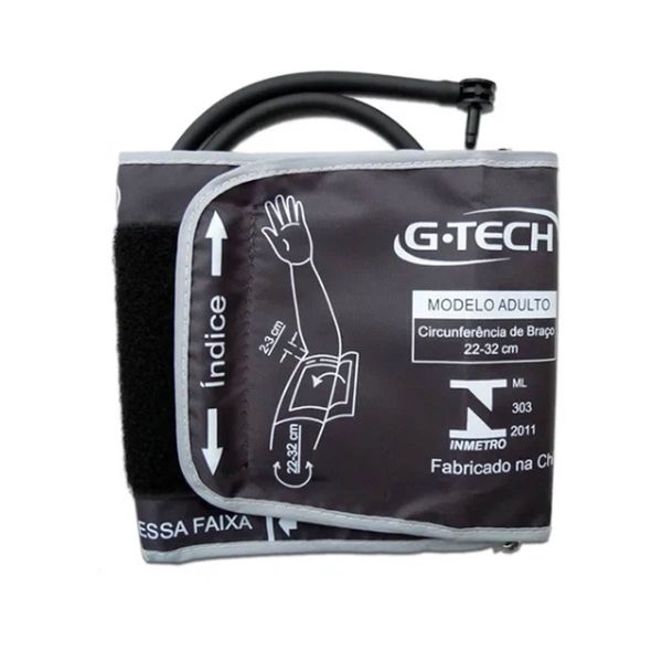 Bracadeira Universal Para Aparelho De Pressao Digital De Braço (22-32Cm) - G-Tech Bracadeira 22-32Cm