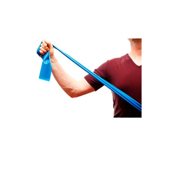 Faixa Elástica Thera-Band (Azul)- Extra Forte Extra Forte (1,5M) - Azul