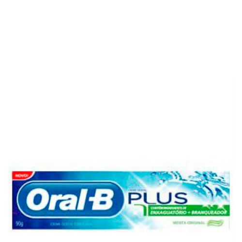 Creme Dental Oral-B Plus Menta 90g