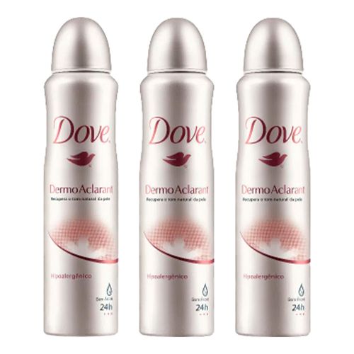 Desodorante Aerosol Dove Cl 3 Unidades Desodorante Aerosol Dove Cl 3 Unidades