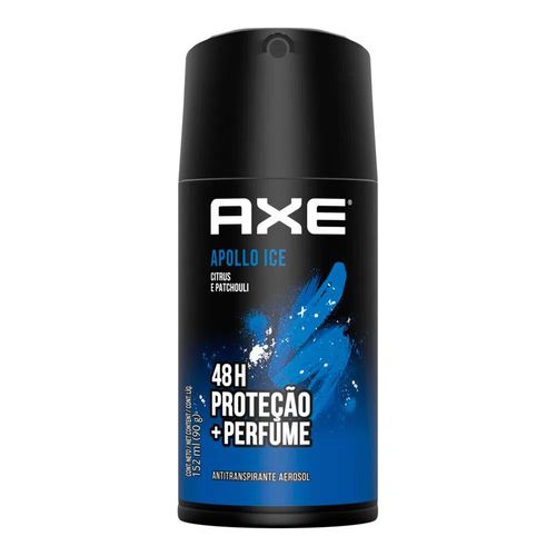 Desodorante AXE Aerosol Antitranspirante Apollo Perfume Intenso 152ml Desodorante AXE Aerosol Antitranspirante Apollo Perfume Intenso 152ml