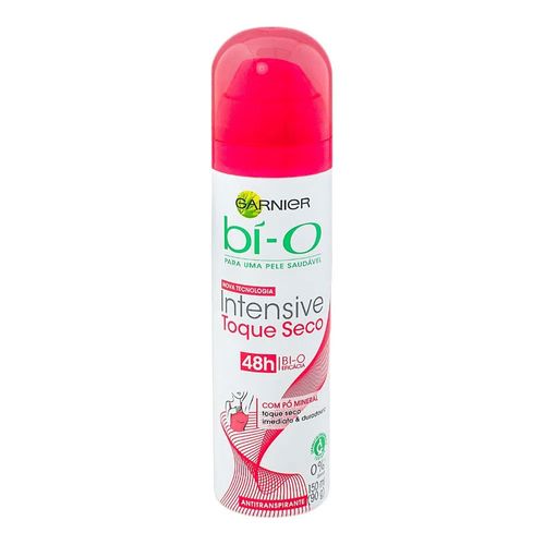Desodorante Bi-O Aerosol Feminino Intensive Toque Seco 150ml Desodorante Bi-O Aerosol Feminino Intensive Toque Seco 150ml