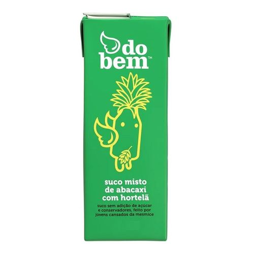 Suco Abacaxi C/ Hortelã Do Bem 200ml