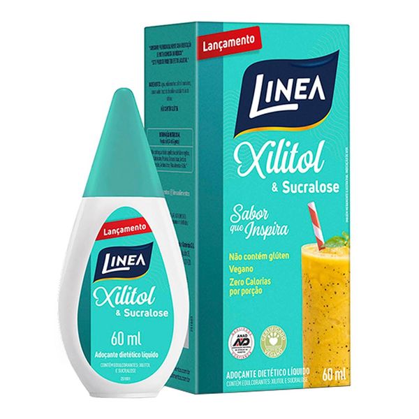 Adoçante Linea Xilitol Líquido 60ml