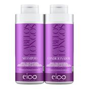 Kit Shampoo Eico Cabelos Longos 450ml + Condicionador 450ml