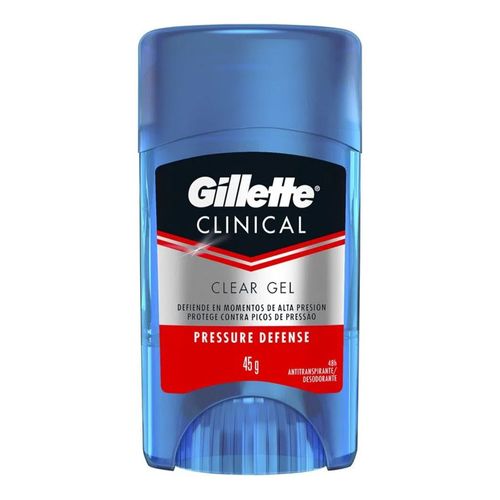 Desodorante-Clear-Gel-Gillette-Clinical-Pressure-Defense-45g Desodorante-Clear-Gel-Gillette-Clinical-Pressure-Defense-45g