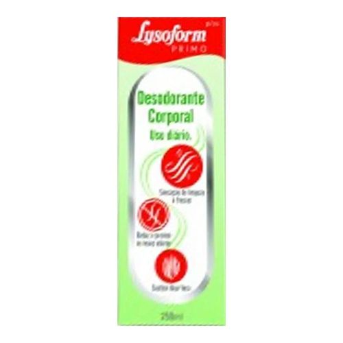 Desodorante Corporal Lysoform Primo Plus 250ml Desodorante Corporal Lysoform Primo Plus 250ml