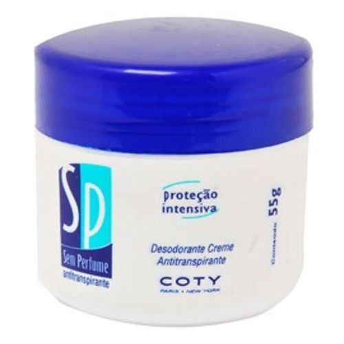 Desodorante Creme Coty Aerosol Sem Perfume 90g