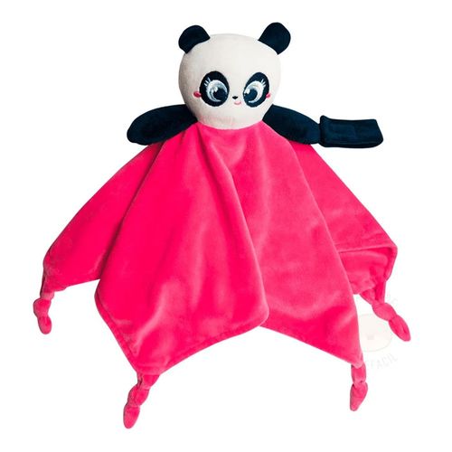 Naninha chocalho para bebê em plush Pandinha - Puket Naninha chocalho para bebê em plush Pandinha - Puket