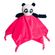Naninha chocalho para bebê em plush Pandinha - Puket