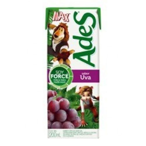 Suco Ades Light Sabor Uva 200ml Suco Ades Light Sabor Uva 200ml