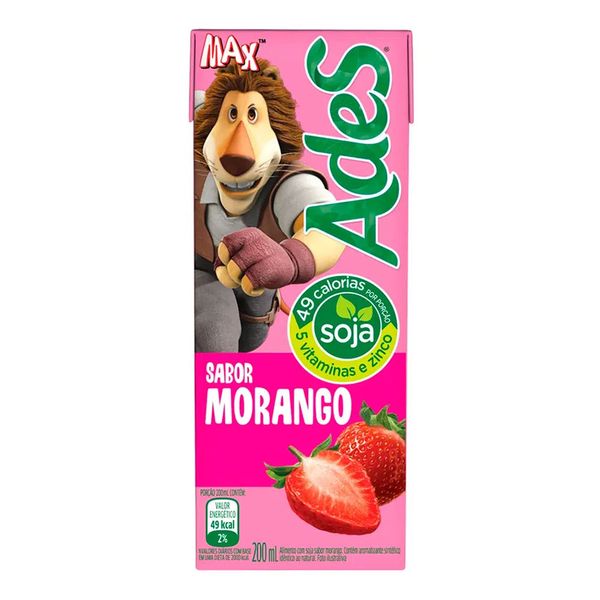 Suco Ades Morango 200ml