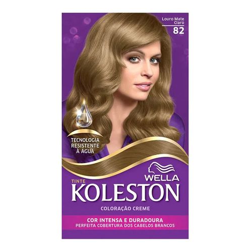 Tintura Creme Koleston 82 Louro Mate Claro Tintura Creme Koleston 82 Louro Mate Claro