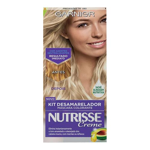 Tintura Creme Nutrisse Kit Desamarelador Tintura Creme Nutrisse Kit Desamarelador
