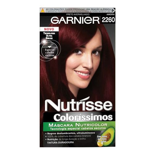 Tintura Garnier Nutrisse 2260 Amora Tintura Garnier Nutrisse 2260 Amora